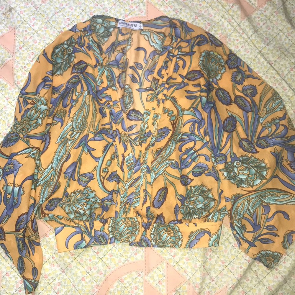 Yellow Blouse